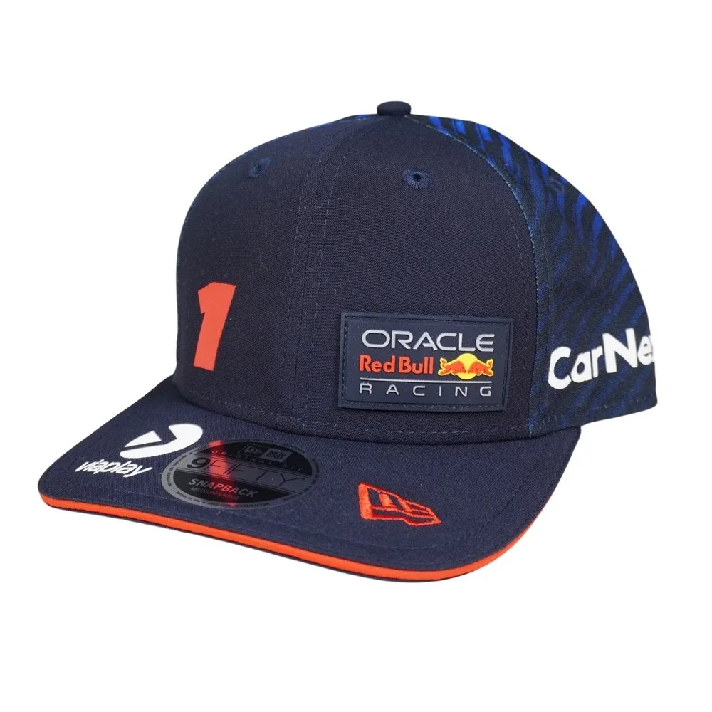 Max Verstappen Red Bull Racing New Era Hat Mens M/L Navy Blue 1 Snapback Cap F1